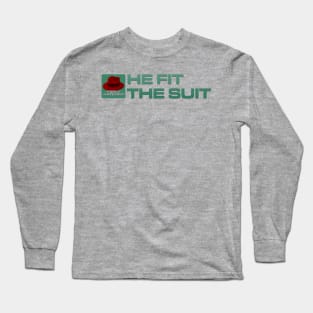 He Fit The Suit - Inline Team Remington Long Sleeve T-Shirt